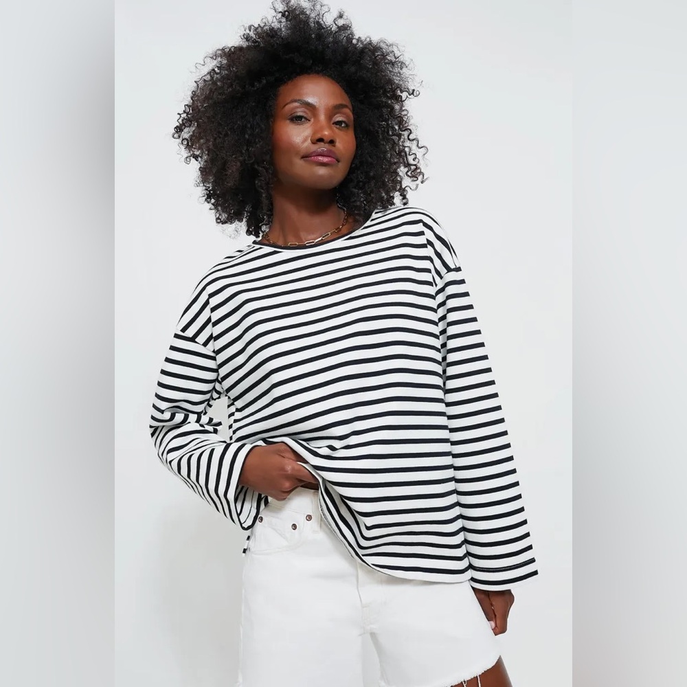 Tuckernuck Heavyweight Jersey Breton Stripe Shirt